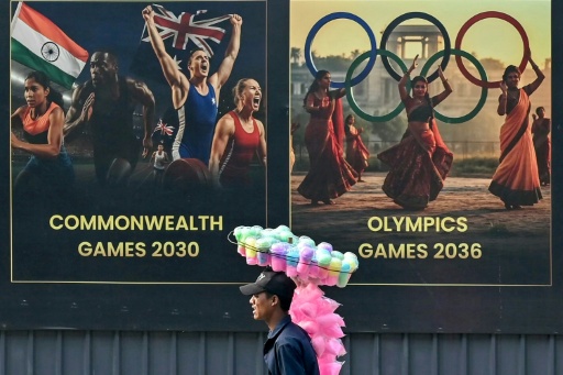 India is hoping Ahmedabad's Commonwealth Games leads to a bid for the 2036 Olympics — Shammi MEHRA / AFP