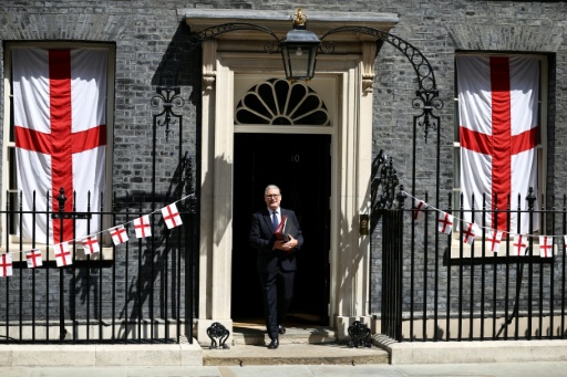 Burnham takes up residence in Downing Street with an intray overflowing with challenges that have trounced his predecessors — Henry NICHOLLS / AFP