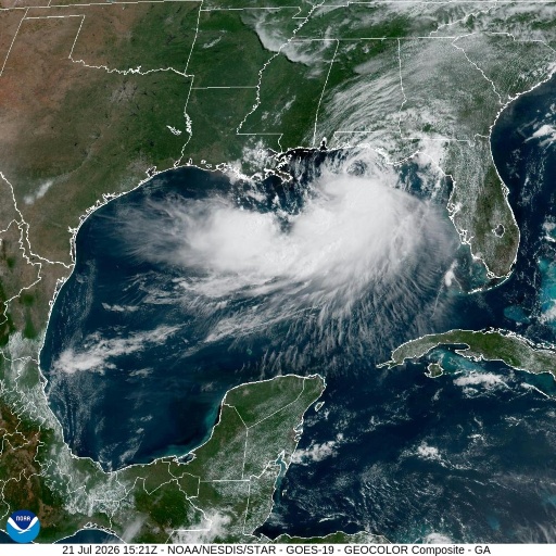 La tormenta tropical Bertha se extiende por el noroeste de Florida, en EEUU