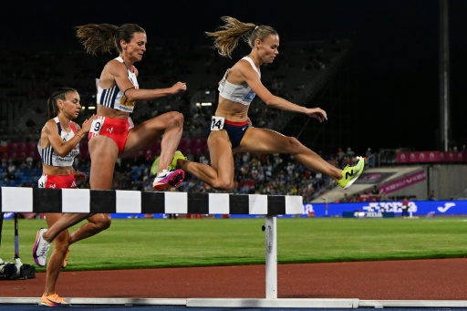 Euro d'athlétisme: la Française Alice Finot médaillée d'argent du 3.000 m steeple