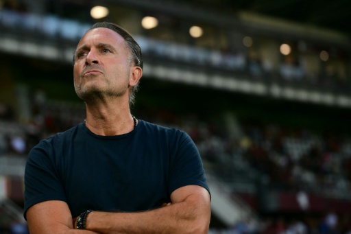 Le propriétaire et président de l'AC Milan Gerry Cardinale avant le match de son équipe sur le terrain du Torino pour le compte de la première journée du Championnat d'Italie le 23 août 2026 au Stade olympique — Marco Bertorello / AFP