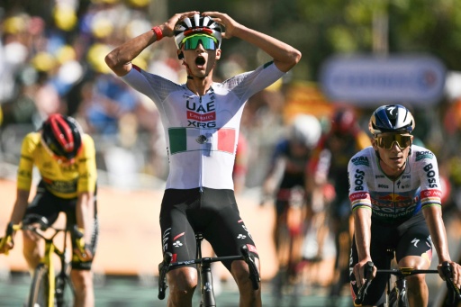 Del Toro wins Tour de France stage, Pogacar up to 2nd