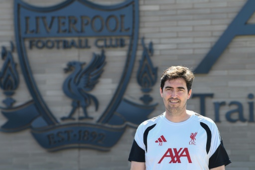 Andoni Iraola was appointed as Liverpool's new head coach following three seasons at Bournemouth — PETER POWELL / AFP
