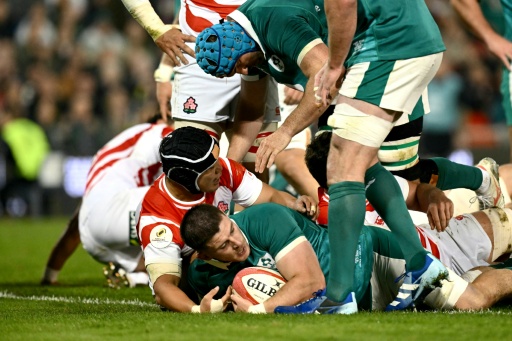 Ireland 'flattered' as they beat Japan to stretch win streak