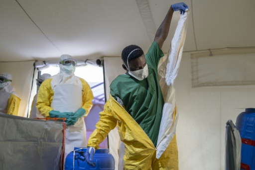 Health workers make up 112 of the 1,759 confirmed cases in DRC, and 35 have died