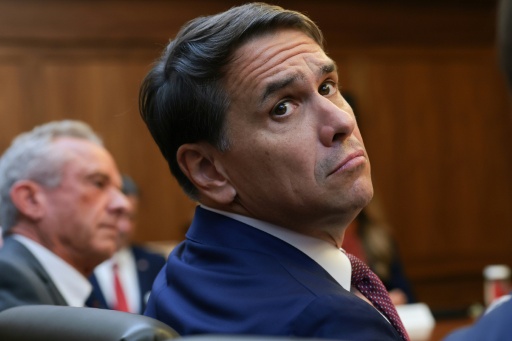 Le ministre de la Justice américain par intérim Todd Blanche assiste à une réunion à Camp David, dans le Maryland, le 31 juillet 2026 — Anna Moneymaker