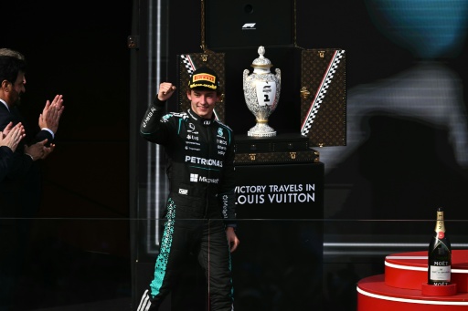 Proud Antonelli salvages third as Mercedes limit damage