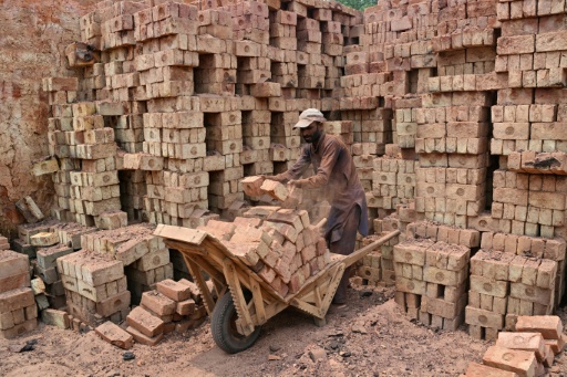 Sheikhupura is at the heart of Pakistan's massive brick kiln industry, which has more than 18,000 kilns nationwide and employs over a million people. — Arif ALI / AFP