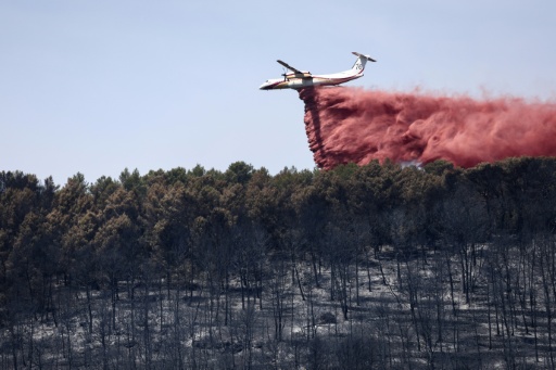 Hunderte Menschen fliehen vor neuem Waldbrand in Südfrankreich