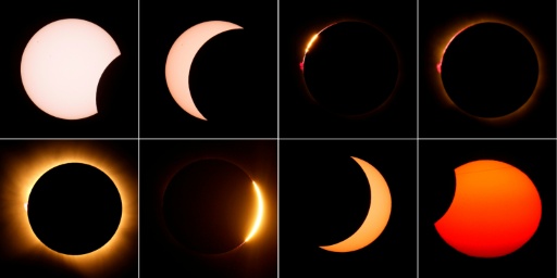 "Piel de gallina" ante esta "luz rara": el eclipse solar maravilla a España
