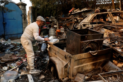 'No home': Spanish pensioner returns to charred ruins after wildfire