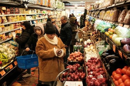 US households have been battered by years of inflation, with lower income households hit harder by rising prices of necessities — CHARLY TRIBALLEAU / AFP