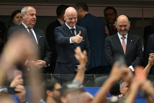 Bei der WM noch obenauf: Gianni Infantino — Patrick T. Fallon