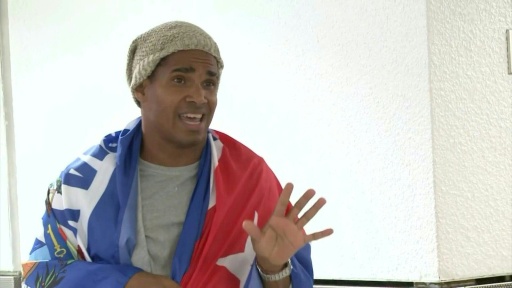 Artista disidente cubano Luis Manuel Otero Alcántara se exilia en EEUU