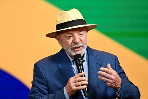 Le président brésilien de gauche Luiz Inacio Lula da Silva, le 13 août 2026 à Brasilia — Evaristo Sa / AFP