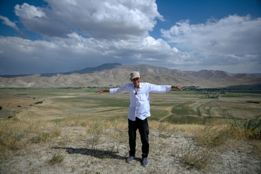 Last of the Urartians: Mehmet Kusman, 86, who claims to be able to speak the ancient Urartian language — Ozan KOSE / AFP