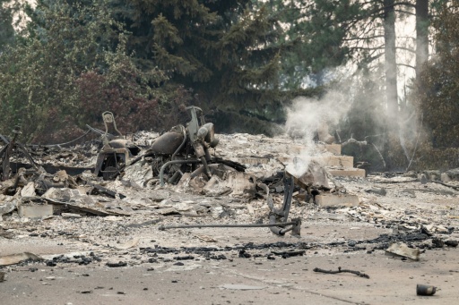 La ville ravagée par les incendies dans le nord-ouest américain ressemble à une "zone de guerre"