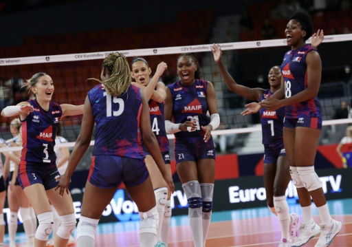 Euro de volley: lancement réussi pour les Bleues