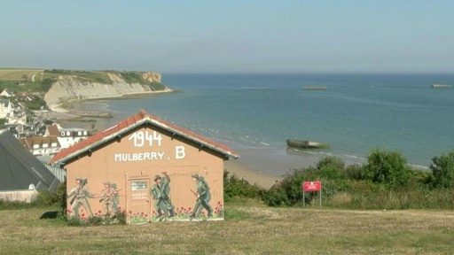 Les plages du Débarquement inscrites au patrimoine mondial de l'Unesco — Matthieu CLAVEL / AFP