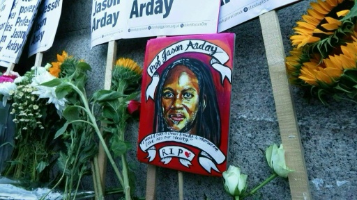 Rassemblement à Londres en hommage au professeur Arday, mort vendredi