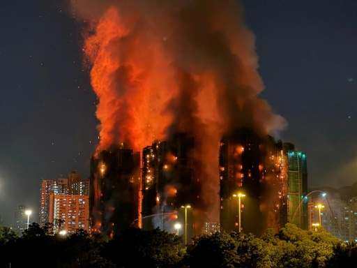 Anwalt: Hochhausbrand in Hongkong mit 168 Toten wäre "vermeidbar" gewesen