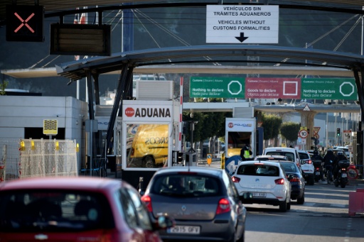 The border often saw long queues to get in and out of Gibraltar