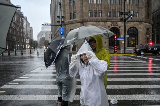 Typhoon Dolphin weakens but disrupts travel in east China