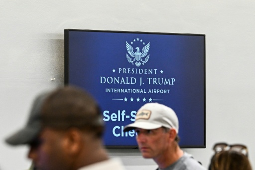 The renaming of Donald J. Trump International Airport was signed into law by Florida's Republican governor, a Trump ally