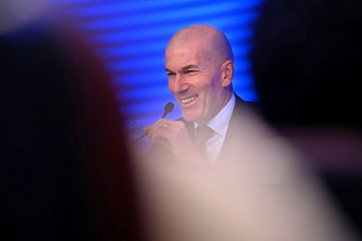 France's favourite son Zinedine Zidane has been tasked as coach to replicate his 1998 World Cup success as a player — LOU BENOIST / AFP