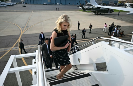 Harp was one of just a few aides who was with Trump when he secretly swapped planes in Turkey — Kent NISHIMURA / AFP