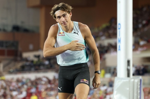 Duplantis gana el salto con garrocha en Mónaco sin récord mundial