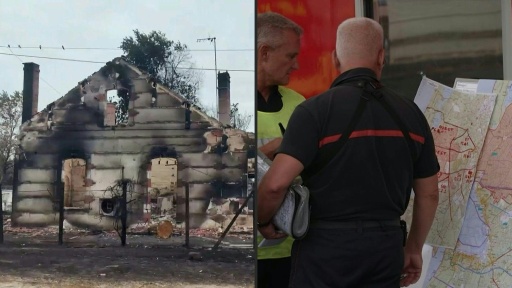 Grande incêndio na França dá uma trégua antes de nova onda de calor