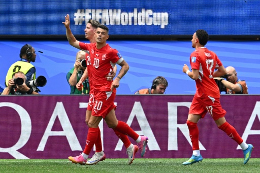 Granit Xhaka is Switzerland's leader at the World Cup