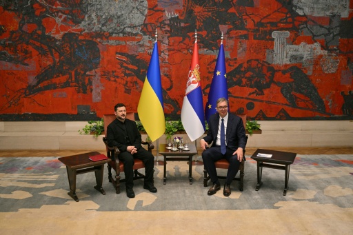 Zelensky en Serbie pour sa première visite chez cet allié de Moscou