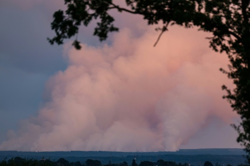 Incendie en Belgique, 850 hectares partis en fumée