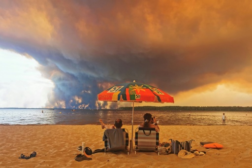 Como uma foto da AFP se tornou símbolo do verão de incêndios na Europa
