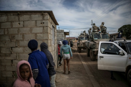 Protests against undocumented migrants have swept South Africa for weeks — MARCO LONGARI / AFP
