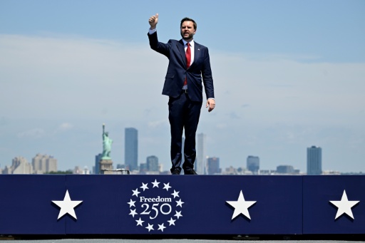 US Vice President JD Vance spoke in New York on the occasion of America's 250th birthday