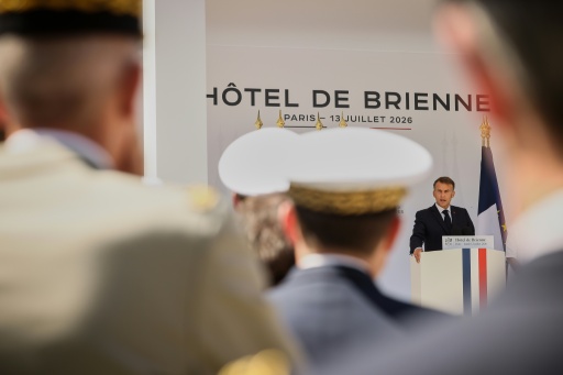 Delivering a traditional speech to the armed forces before the July 14 military parade, French President Emmanuel Macron said Europe was 'in the process of becoming a power' ready to 'defend itself'
