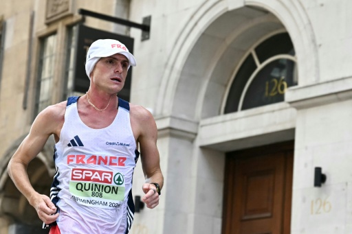 Euro d'athlétisme: le bronze au bout de l'effort pour le marcheur Aurélien Quinion