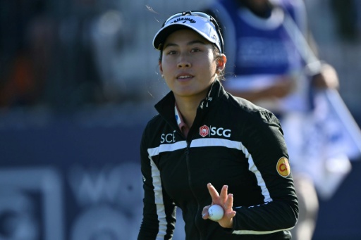 Thailand's Jeeno Thitikul leads the women's British Open after day one — Glyn KIRK / AFP