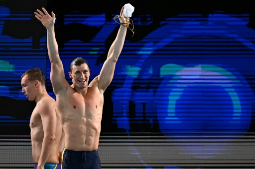 Euro de natation: Maxime Grousset médaillé d'argent sur 100 m papillon 