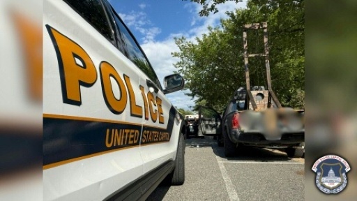 US Capitol Police arrest man with guillotine in pickup truck