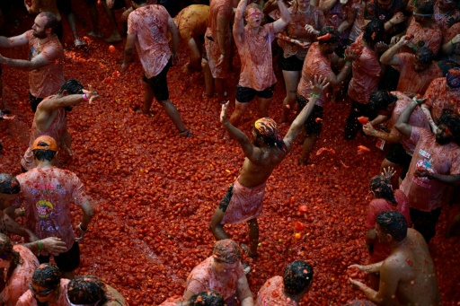 - Bataille de tomates -