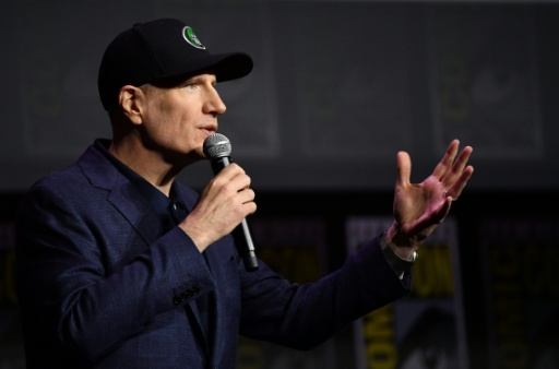 El presidente de Marvel Studios, Kevin Feige, asiste al panel de Marvel durante la Comic-Con International en San Diego, California, el 25 de julio de 2026 — Chris DELMAS / AFP