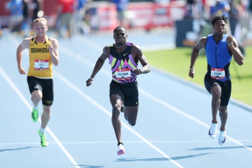 Lyles, Richardson ease into 100m semis at US athletics championships