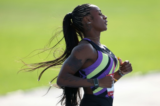 Sha'Carri Richardson topped the times in the heats of the women's 100m at the US Athletics Championships — Caleb Bowlin