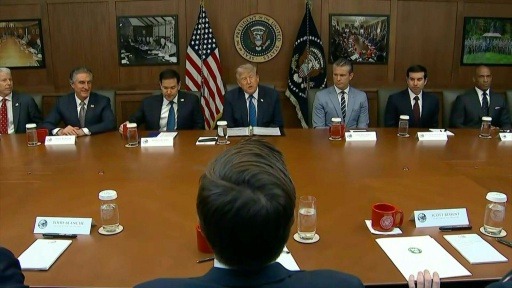 Trump diz que vai exigir do Irã "compensações" pelo conflito