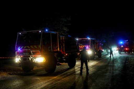 Some 400 firefighters have been mobilised to tackle the blaze