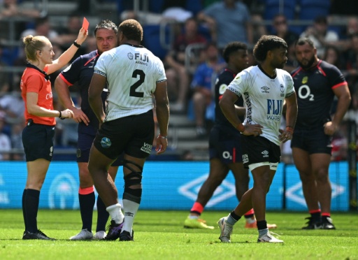 Fiji scrum-half Kuruvoli slapped with four-match ban for red card